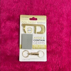 GoldKey Antimicrobial Copper Alloy Keychain